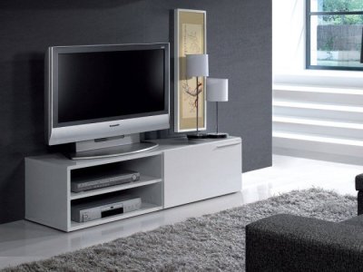 Mueble auxiliar para tv Tor blanco