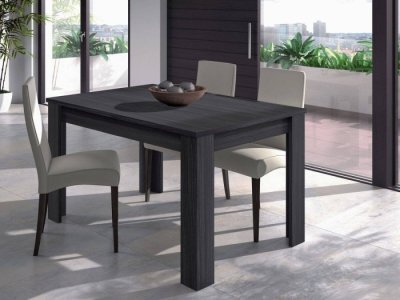 Mesa comedor extensible Torra en ceniza
