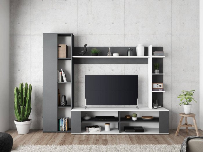 Mueble modular de salón con...