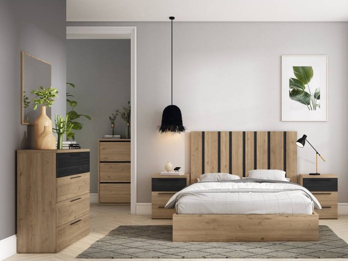 Habitación de matrimonio modelo VINTÉ...