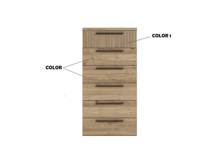 Sinfonier 6 cajones modelo VINTÉ...