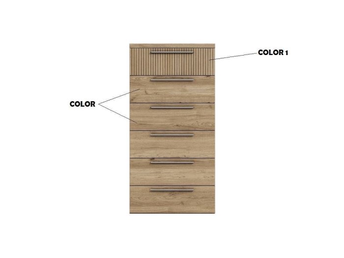 Sinfonier 6 cajones modelo FAST...