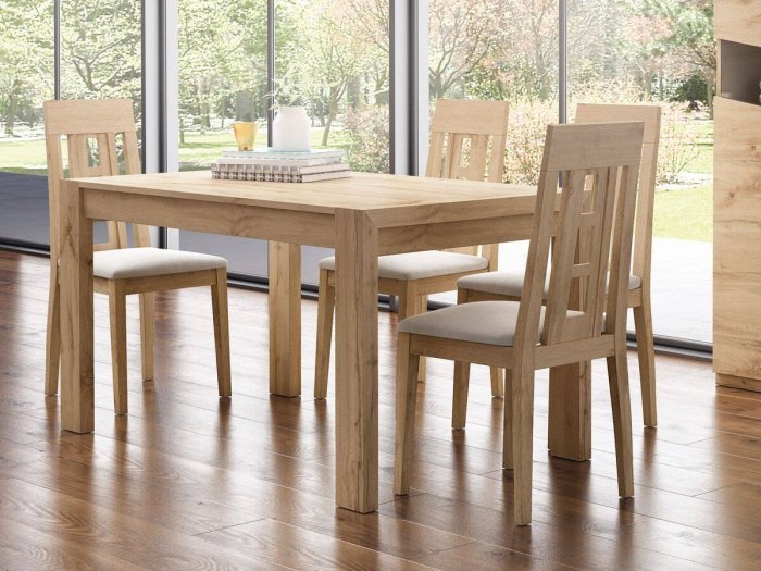 Conjunto mesa y sillas...