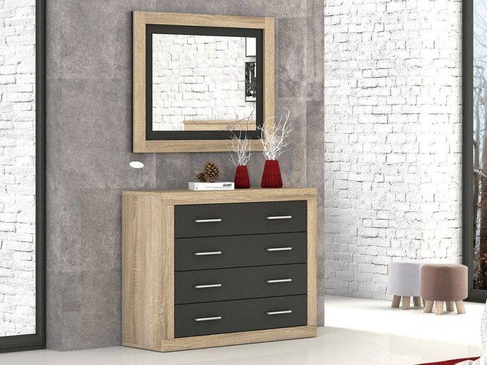 Cómoda 4 cajones Amber