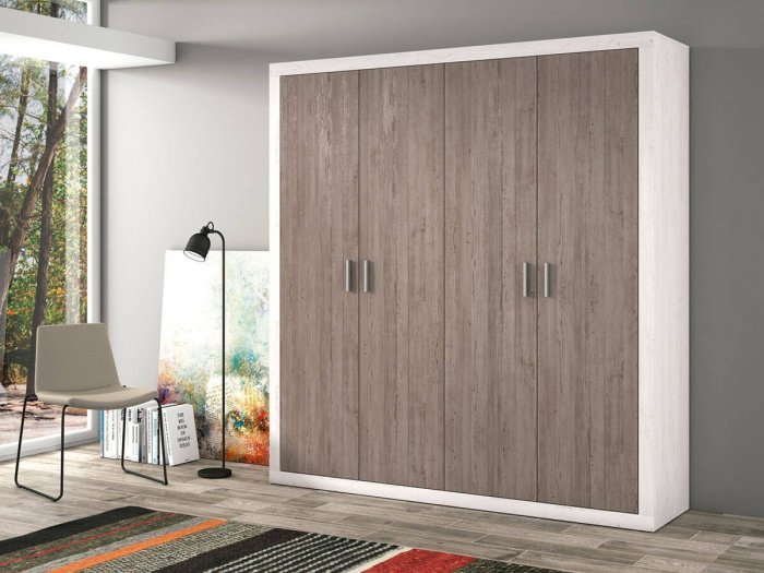 Armario 4 puertas Amber