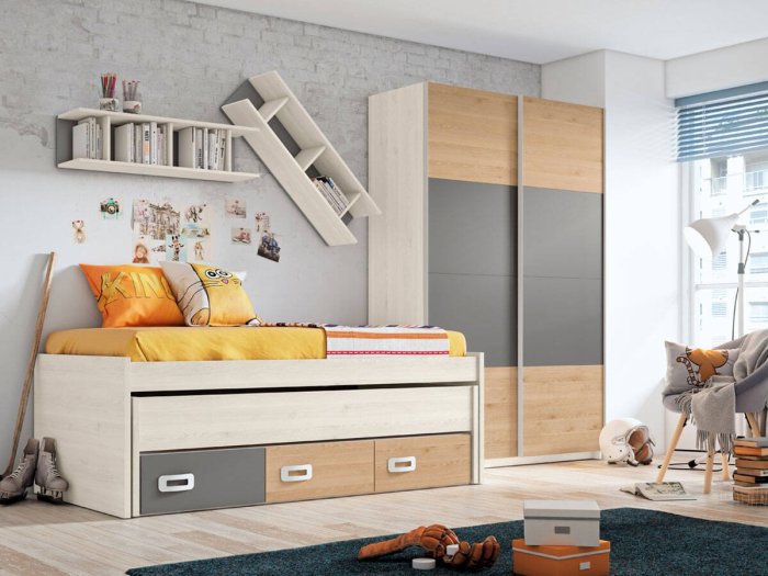 Compacto 3 cajones Fox Star