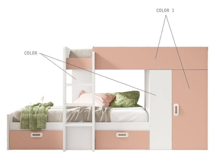 Tren juvenil Edmon Star derecho