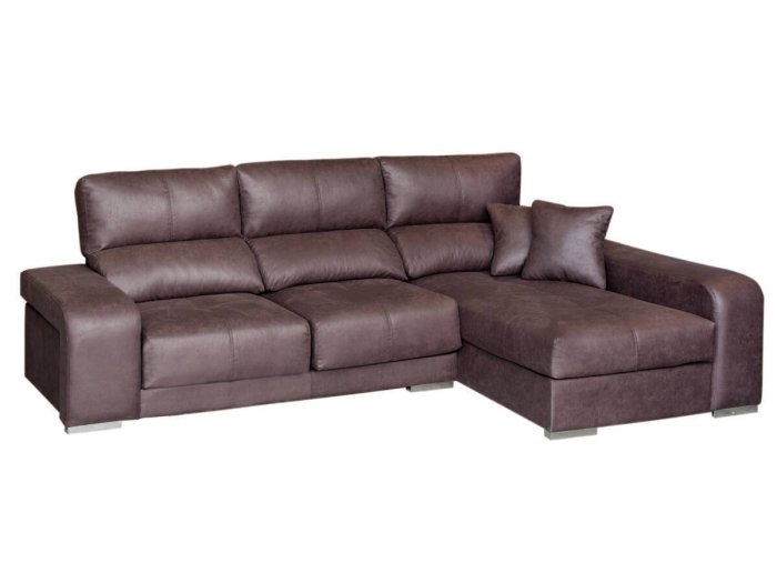 Chaisselongue Isola con pouffs laterales