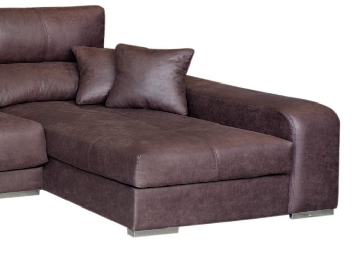 Chaisselongue Isola con pouffs laterales