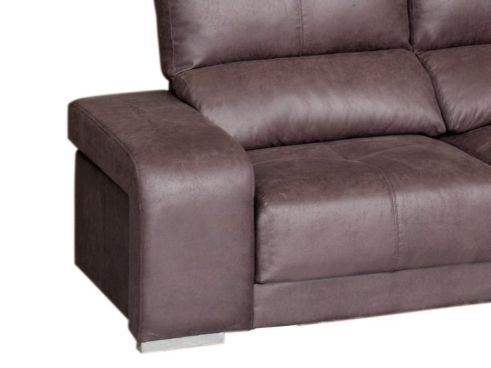 Chaisselongue Isola con pouffs laterales