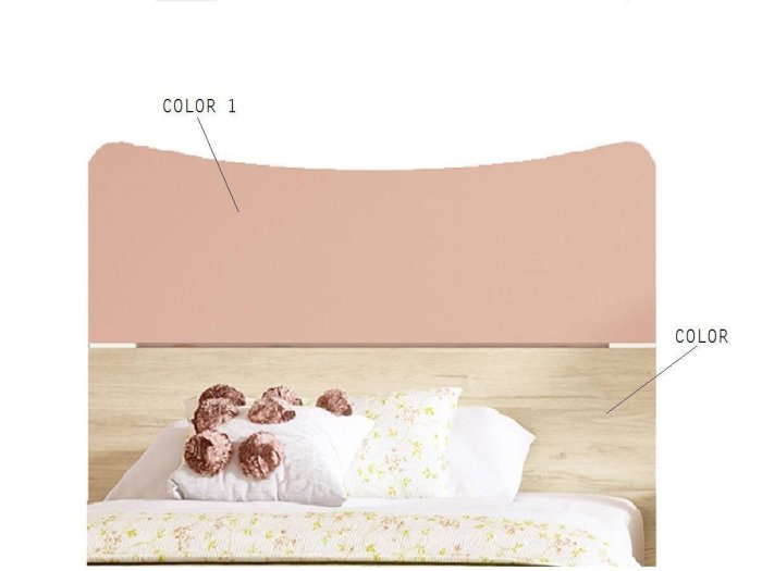 Cabecero de cama Mariposa Star