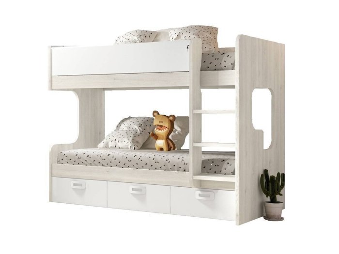 Litera 3 cajones Volga Star derecha