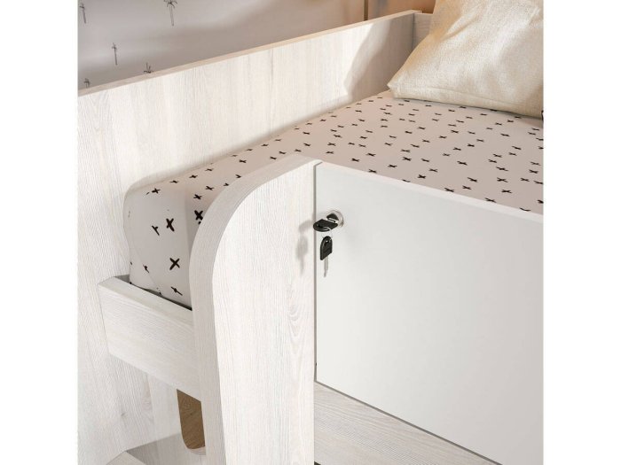 Litera 3 cajones Volga Star izquierda