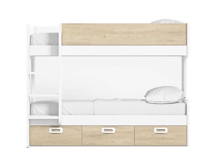 Litera 3 cajones Volga Star izquierda