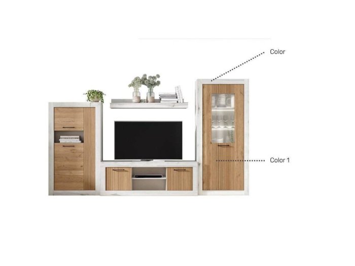 Salón de comedor modelo DAKOTA Four