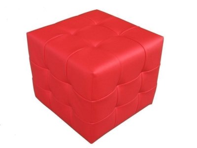 Pouff en forma de Cubo capitoné