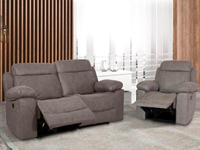 Sofá 3 plazas relax eléctrico Montreal