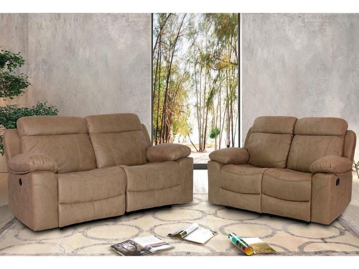 Sofá 3 plazas relax eléctrico Montreal