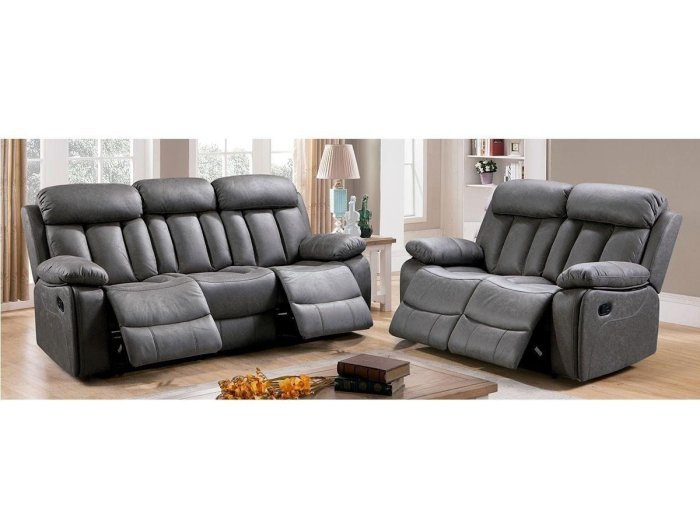 Sofá de 3 plazas con 2 relax Sky