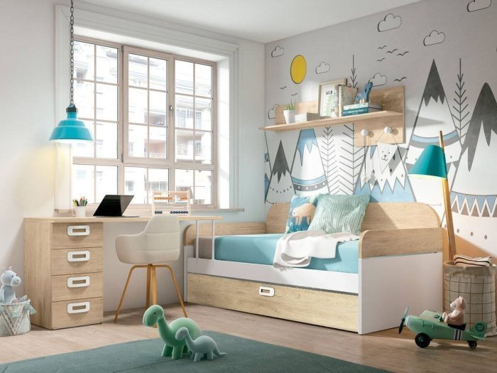 Cama nido con respaldos Lay Star