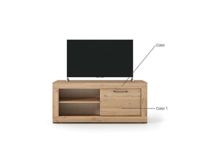 Mueble bajo para Tv modelo DAKOTA 126 cm