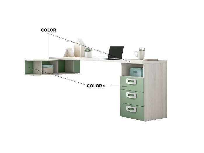 Escritorio juvenil modelo VENTURA...