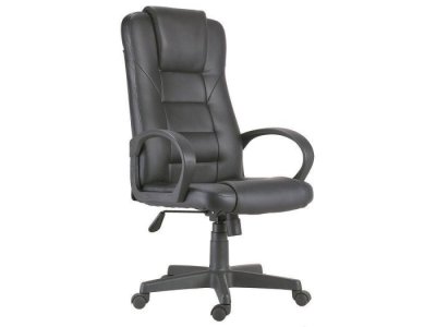 Sillón de oficina negro elevable Vivaldi