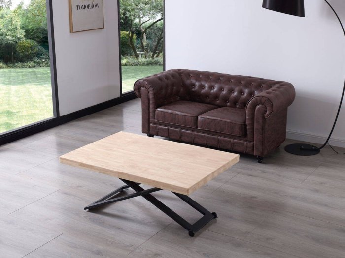 Mesa centro elevable comedor Freya... Mesa centro elevable comedor Freya...