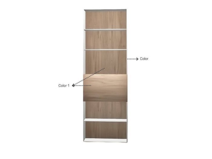 Estanteria alta con escritorio...