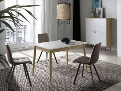 Mesa extensible para comedor Nordik