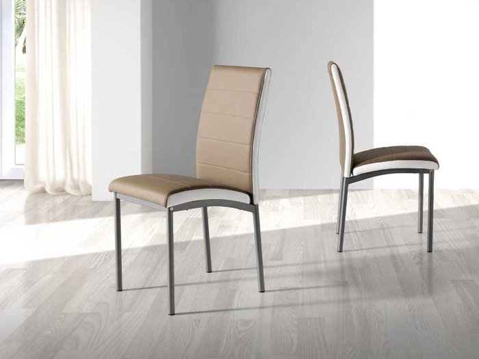 Silla Inés color camel