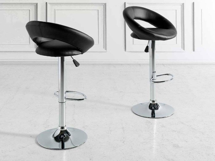 Taburete Studio negro