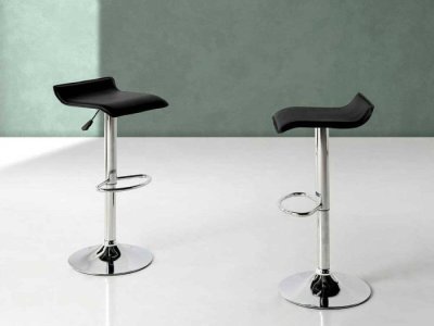 Taburete Basic negro