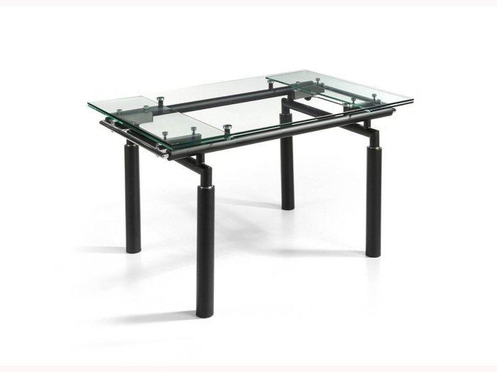 Conjunto mesa cristal y sillas Fanton