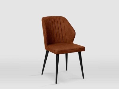 Silla de comedor modelo MAIA color avellana
