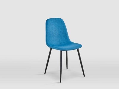 Silla de comedor modelo IRINA color azul