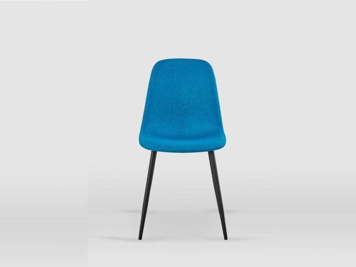Silla de comedor modelo IRINA color azul