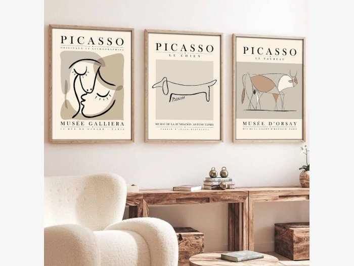 Triptico modelo PICASSO...