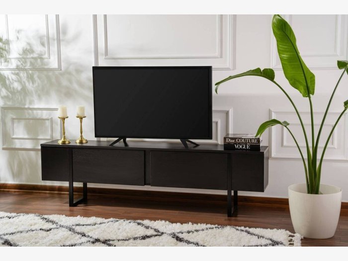 Mueble TV en negro modelo...