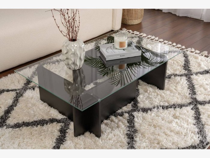 Mesa de café en negro...