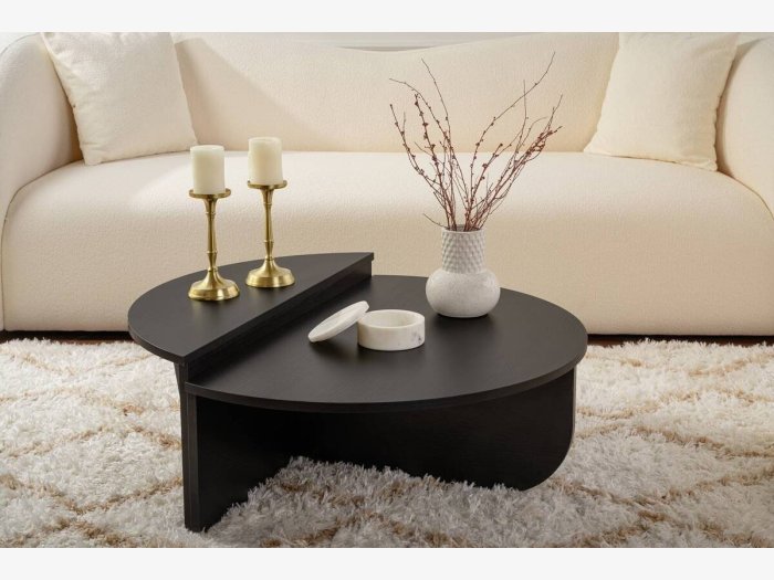 Mesa de café en negro...