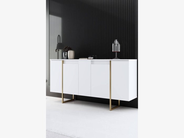 Mueble aparador en blanco...