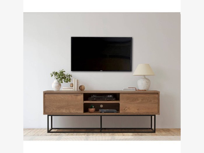 Mueble TV con patas en...