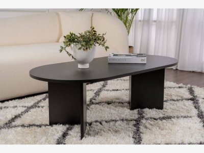 Mesa de centro en color negro modelo VALENCIA