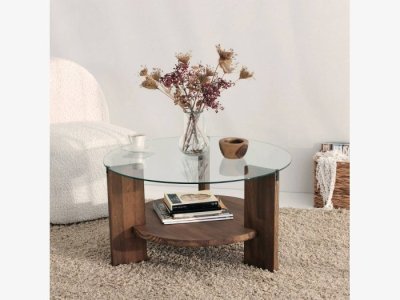 Mesa de centro en cristal modelo CORDOBA