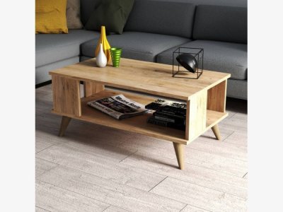 Mesa de centro acabado pino modelo JEREZ