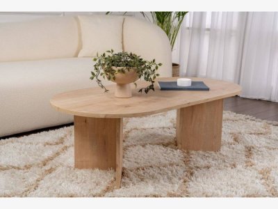 Mesa de centro en color roble modelo VALENCIA