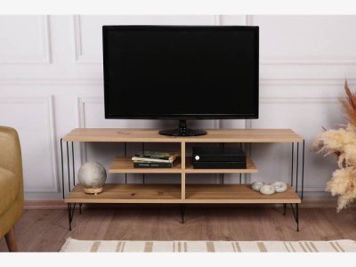 Mueble TV en acabado roble modelo VARSOVIA