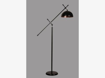 Lampara de pie en negro modelo FLEXY