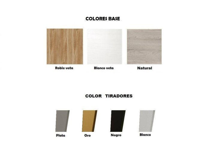 Cómoda 4 cajones Plus